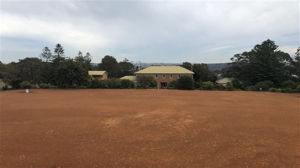 North Head Sanctuary - Barracks Precinct Red Dirt Parade Ground (31/08/2018 - Credits: Shannon Wheeler)