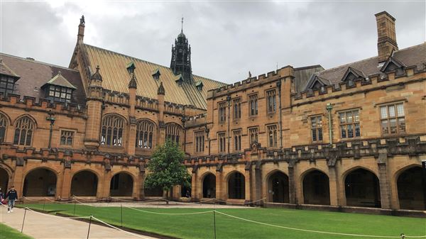 The Quadrangle Building - Sydney University (21/02/2019 - Credits: Shannon Wheeler)