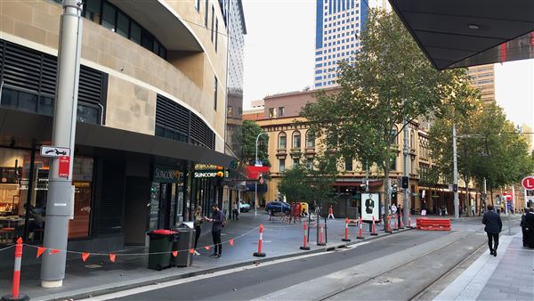 Chinatown Light Rail Stop (10/03/2020 - Credits: Screen NSW)