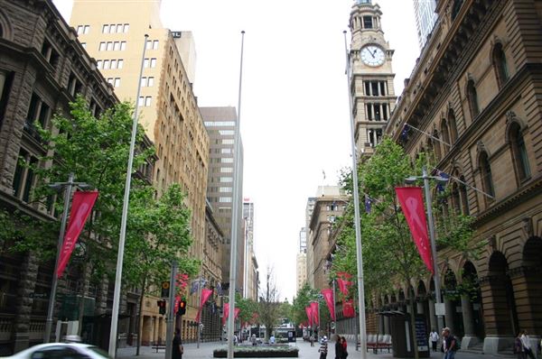 Sydney CBD - Martin Place and MLC Centre (10/03/2013 9:56:47 PM)