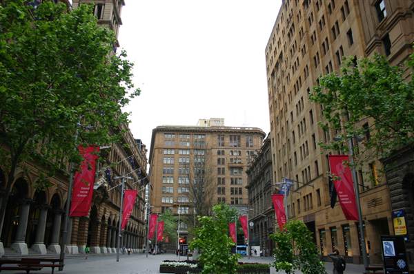 Sydney CBD - Martin Place and MLC Centre (10/03/2013 9:57:35 PM)