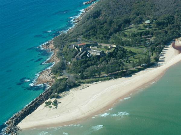 Trial Bay Gaol, Arakoon National Park - Aerial Shots (11/03/2013 11:26:53 AM)