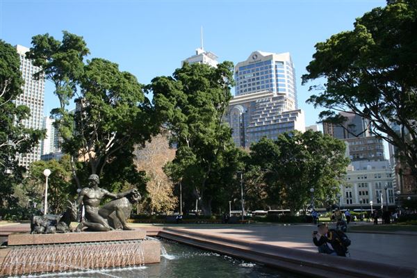 Hyde Park and Archibald Fountain - Sydney CBD (11/03/2013 1:10:19 PM)