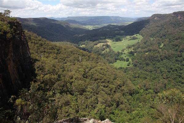Hindmarsh Lookout, Belmore Falls - Morton National Park (18/06/2013)