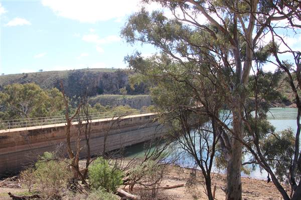 Umberumberka Reservoir (22/07/2013 - Credits: Lyndall Roberts)