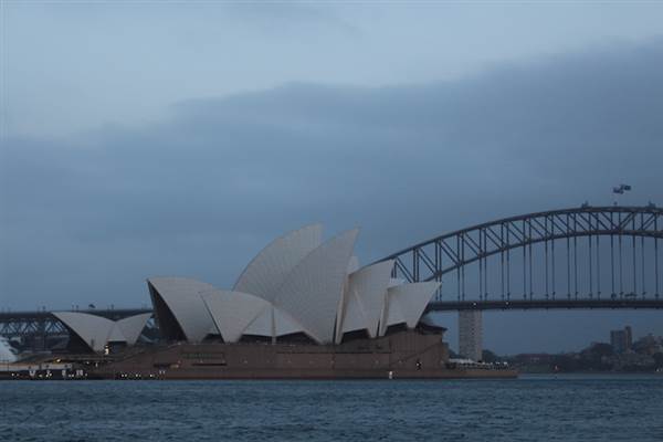 Mrs. Macquarie's Point - Royal Botanic Garden Sydney (24/10/2014)