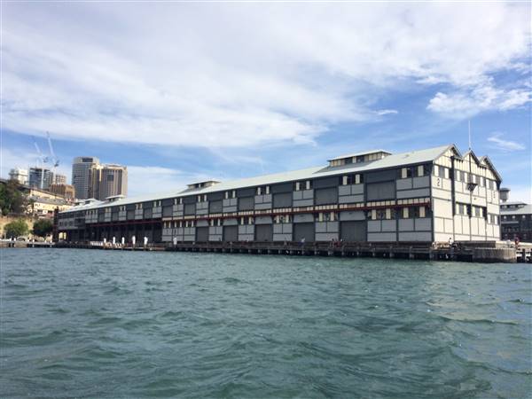 Walsh Bay - Sydney Harbour from the water (4/10/2015 - Credits: Shannon Wheeler)