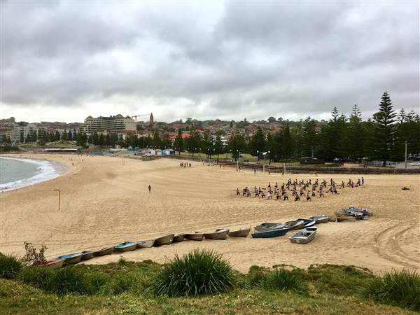 Coogee Beach North - South View (9/11/2016 - Credits: Mechele Axford)