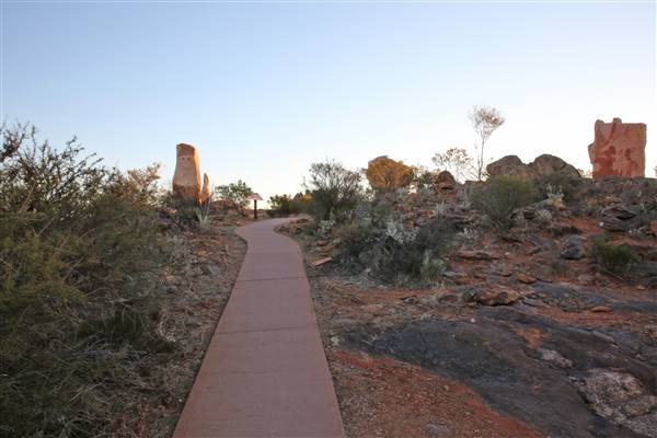 Broken Hill Sculptures Site and Living Desert (22/06/2017)