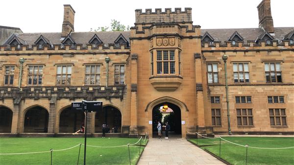 The Quadrangle Building - Sydney University (21/02/2019 - Credits: Shannon Wheeler)