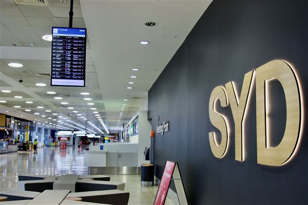 Sydney Airport International Terminal 1 various (19/11/2020 - Credits: Screen NSW)