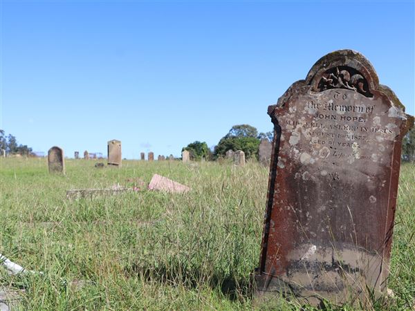 Glebe Cemetery (27/06/2019 - Credits: Maitland City Council)