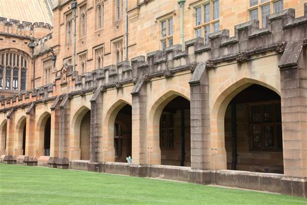 The Quadrangle Building - Sydney University (26/11/2013)