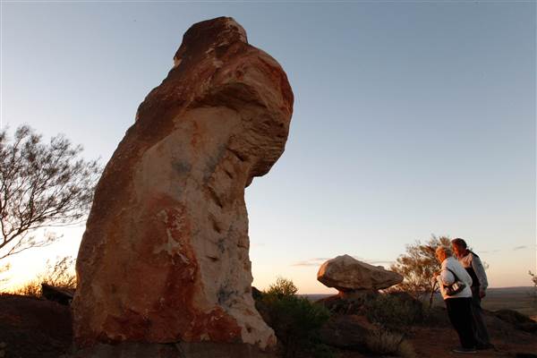 Broken Hill Sculptures Site and Living Desert (1/05/2012 - Credits: Cathy Hattersley)