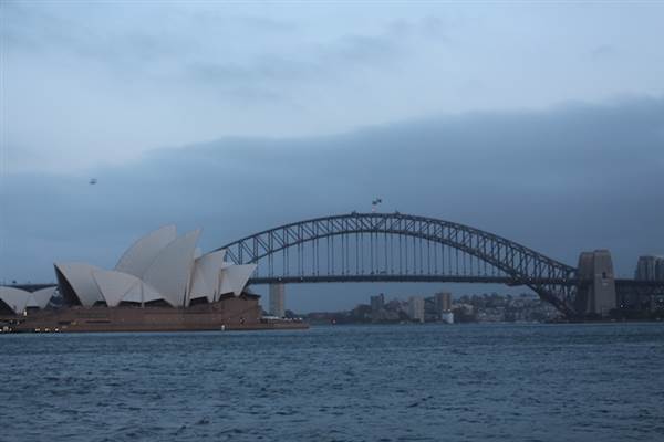 Mrs. Macquarie's Point - Royal Botanic Garden Sydney (24/10/2014)