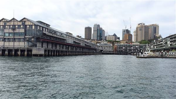 Walsh Bay - Sydney Harbour from the water (4/10/2015 - Credits: Shannon Wheeler)