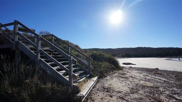 Frazer Beach Campground - Munmorah State Conservation Area (4/07/2016 - Credits: Mary Barltrop)