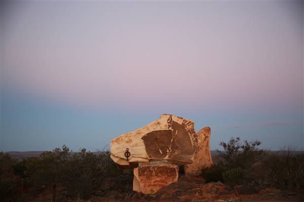 Broken Hill Sculptures Site and Living Desert (22/06/2017)
