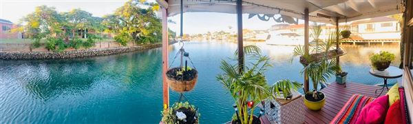 Houseboat Cruiser at Yamba Marina (1/12/2020 - Credits: Deb Morris)
