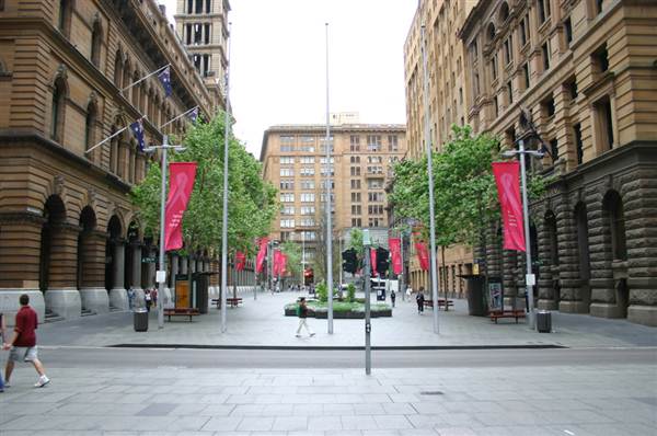 Sydney CBD - Martin Place and MLC Centre (10/03/2013 9:57:38 PM)