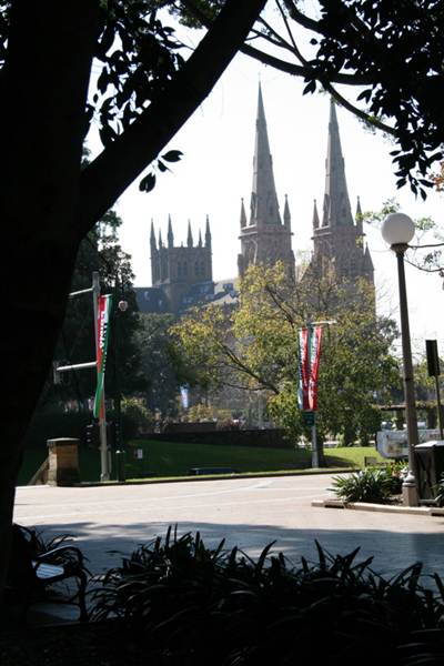 Hyde Park and Archibald Fountain - Sydney CBD (11/03/2013 1:08:19 PM)