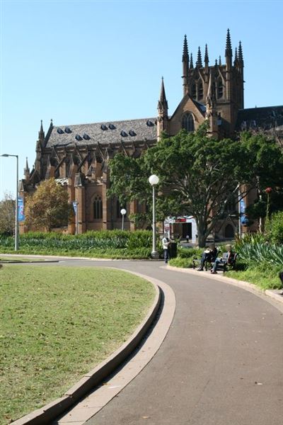 Hyde Park and Archibald Fountain - Sydney CBD (11/03/2013 1:09:47 PM)