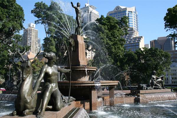 Hyde Park and Archibald Fountain - Sydney CBD (11/03/2013 1:11:05 PM)