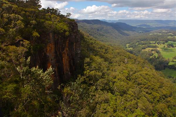 Hindmarsh Lookout, Belmore Falls - Morton National Park (18/06/2013)