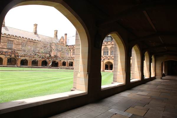The Quadrangle Building - Sydney University (26/11/2013)