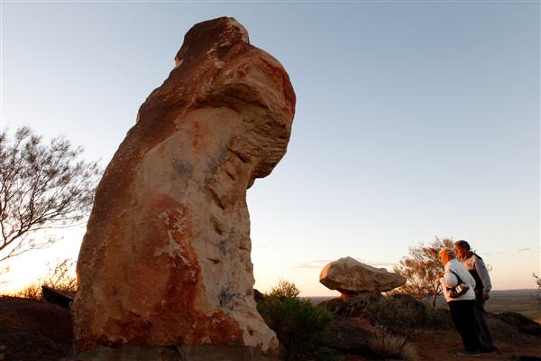 Broken Hill Sculptures Site and Living Desert (1/05/2012 - Credits: Cathy Hattersley)