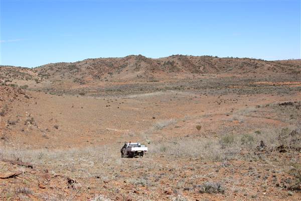Broken Hill Sculptures Site and Living Desert (13/09/2013 - Credits: Lyndall Roberts)
