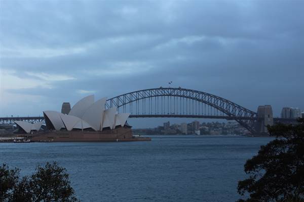 Mrs. Macquarie's Point - Royal Botanic Garden Sydney (24/10/2014)