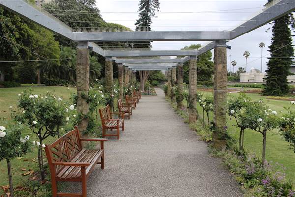 Rose Garden & Pavilion - Royal Botanic Garden Sydney (24/10/2014)