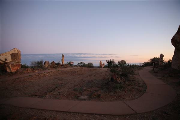 Broken Hill Sculptures Site and Living Desert (22/06/2017)