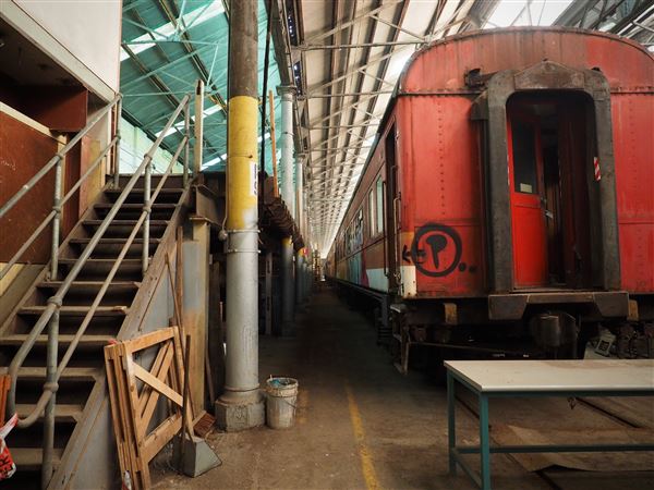 The Paint Sheds aka The North Eveleigh Railway Paint Shop (21/01/2020 - Credits: Kiera Archer @thelocationcollectiveaus)