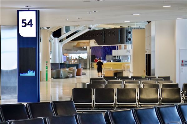 Sydney Airport International Terminal 1 various (19/11/2020 - Credits: Screen NSW)