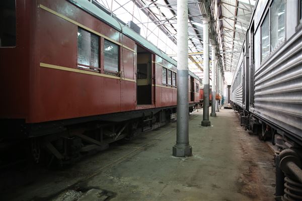 Vintage Passenger Train Carriages (Various) The Paint Sheds (4/09/2018 - Credits: Lisa Scope)