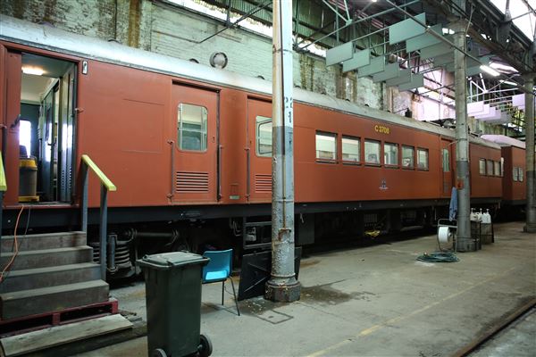 Vintage Passenger Train Carriages (Various) The Paint Sheds (4/09/2018 - Credits: Lisa Scope)
