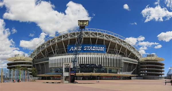 Sydney Olympic Park - "Australia Stadium." by Adam.J.W.C. - Own work. Licensed under CC BY-SA 2.5 via Commons - https://commons.wikimedia.org/wiki/File:Australia_Stadium..jpg#/media/File:Australia_Stadium..jpg (17/12/2015 - Credits: Adam.J.W.C. - Own work.)