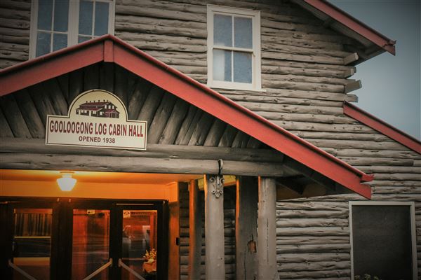 Gooloogong Log Cabin Hall (15/06/2023 - Credits: Emma Boland Photography)