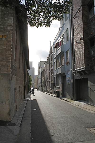 Darlinghurst - Forbes St, Thomson Lane, St Peters Lane (27/02/2013 3:13:05 PM)