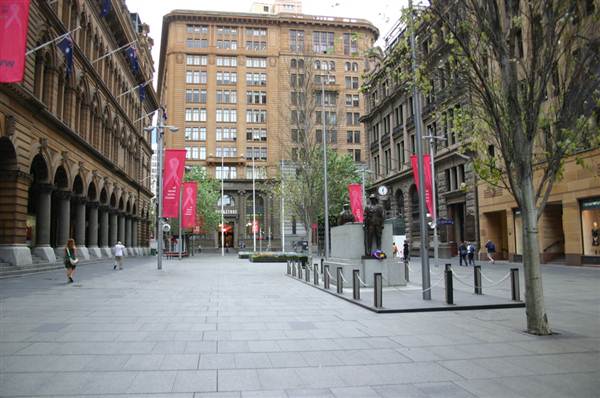 Sydney CBD - Martin Place and MLC Centre (10/03/2013 9:56:36 PM)