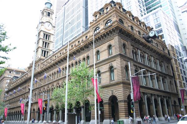 Sydney CBD - Martin Place and MLC Centre (10/03/2013 9:57:07 PM)