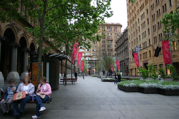 Sydney CBD - Martin Place and MLC Centre (10/03/2013 9:58:47 PM)