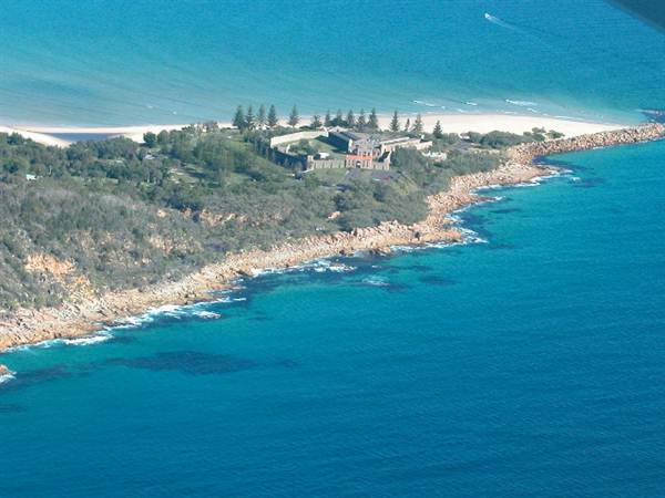 Trial Bay Gaol, Arakoon National Park - Aerial Shots (11/03/2013 11:26:45 AM)