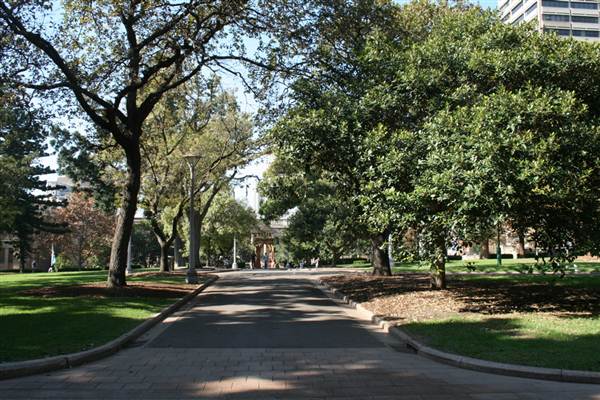 Hyde Park and Archibald Fountain - Sydney CBD (11/03/2013 1:11:42 PM)
