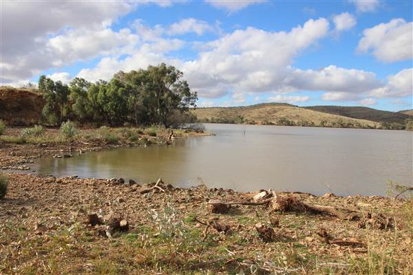 Umberumberka Reservoir (7/07/2012 - Credits: Corey Spiteri)