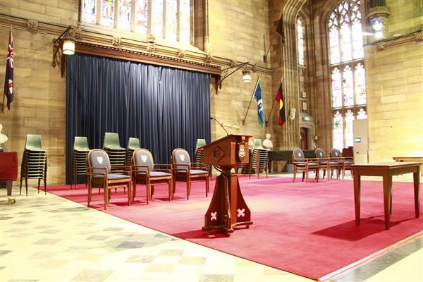 The Great Hall - Sydney University (28/11/2013)