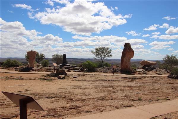 Broken Hill Sculptures Site and Living Desert (13/09/2013 - Credits: Lyndall Roberts)