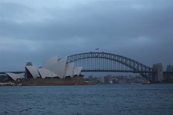 Mrs. Macquarie's Point - Royal Botanic Garden Sydney (24/10/2014)